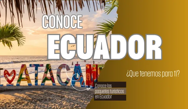 Planes turísticos en Ecuador